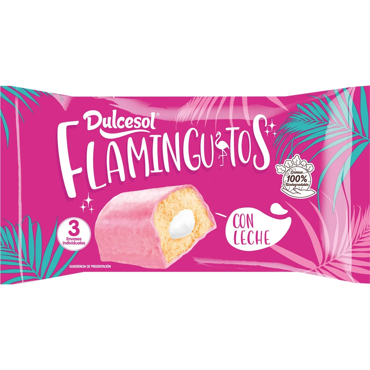 FLAMINGUITOS DULCESOL 3U 150G