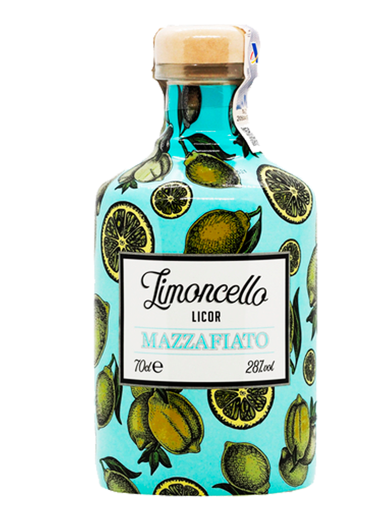 Mazzafiato Limoncello licor de limón botella 70 cl - Imagen 2