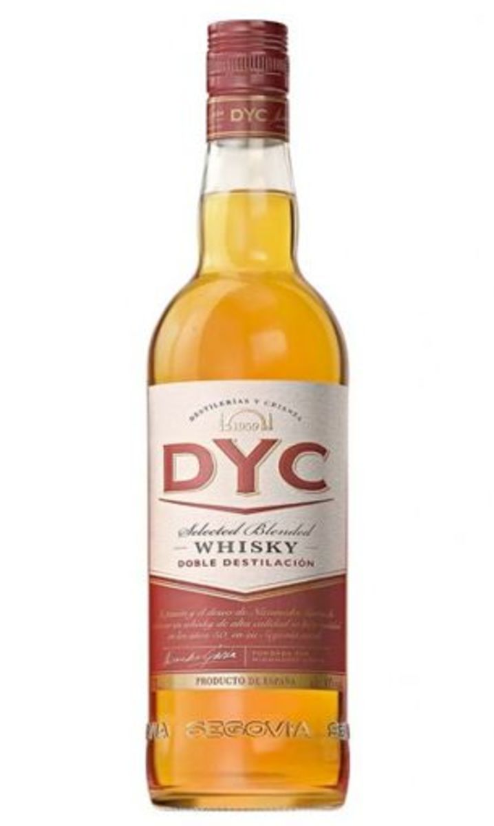 Whisky DYC blended español botella 1 L - Imagen 2